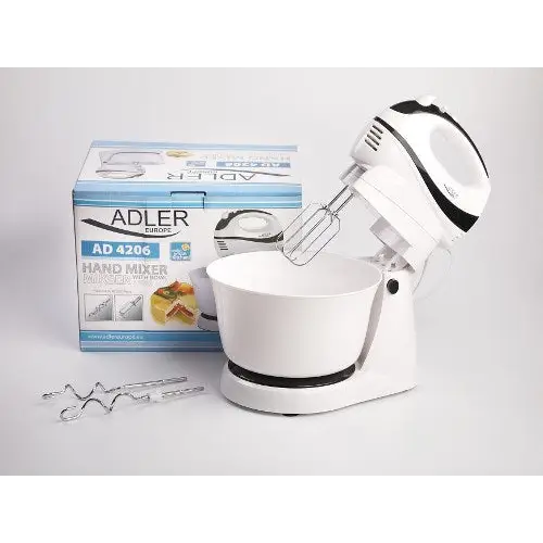 Adler AD 4206 Stand mixer Black,White 300 W - Mixers / blendersAGD-MIB<<<Home Appliance
