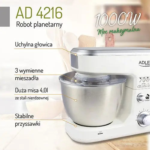 Adler AD 4216food processor - Food processorsAGD-ROK<<<Home Appliance - ProductsAGD<<<ActionPL