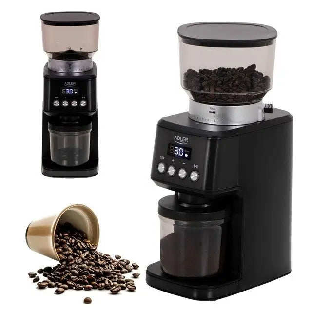 Adler AD 4300 Burr coffee grinder black - Coffee grindersAGD-MLY<<<Home Appliance - ProductsAGD<<<ActionPL&&&Spice