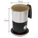 Adler AD 4497 milk frother/warmer Automatic Black - Milk frothersAGD-SDM<<<Home Appliance - ProductsAGD<<<ActionPL