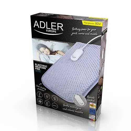 Adler AD 7415 electric blanket Grey Fleece - Electric blankets and cushionsAGD-KPE<<<Home Appliance