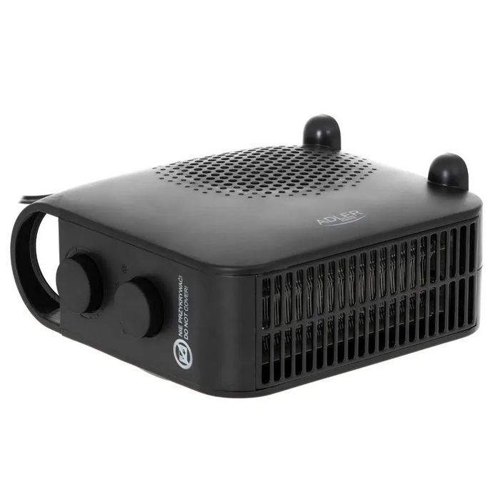 ADLER AD 7725B THERMO FAN BLACK - Fan heatersAGD-TER<<<Home Appliance - ProductsAGD<<<ActionPL