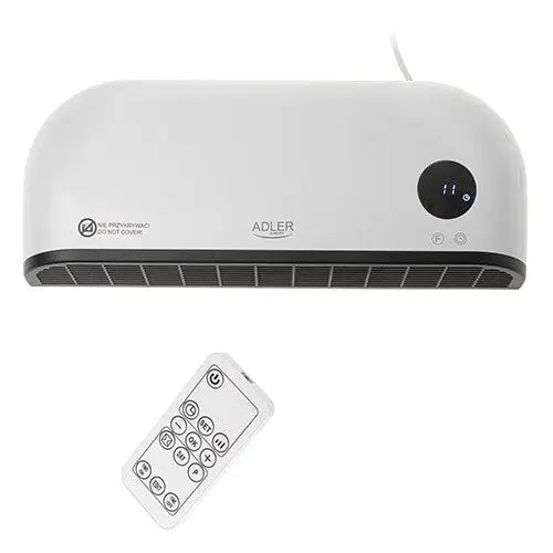 Adler AD 7751 air curtain Black White 2000 W - Fan heatersAGD-TER<<<Home Appliance - ProductsAGD<<<ActionPL&&&Fan