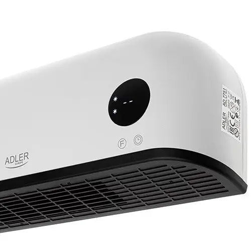 Adler AD 7751 air curtain Black White 2000 W - Fan heatersAGD-TER<<<Home Appliance - ProductsAGD<<<ActionPL&&&Fan