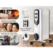 Adler AD 7815 electric space heater Indoor White 1500 W Oil electric space heater - Oil radiatorsAGD-GRO<<<Home
