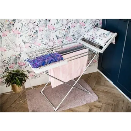 Adler AD 7821 Foldable electric clothes dryer - Bathroom and stand clothes dryerAGD-SUL<<<Home Appliance