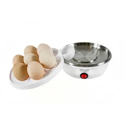 Adler AD4459 7 egg(s) 450 W White - Egg boilersAGD-JAJ<<<Home Appliance - ProductsAGD<<<ActionPL