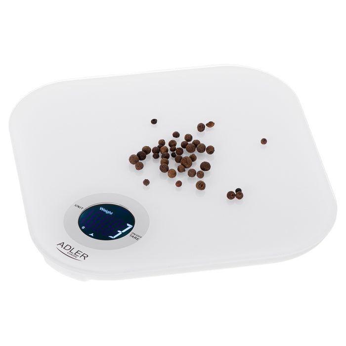 KITCHEN SCALE WHITE ADLER