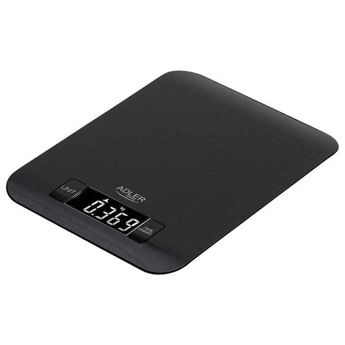 KITCHEN SCALE BLACK ADLER