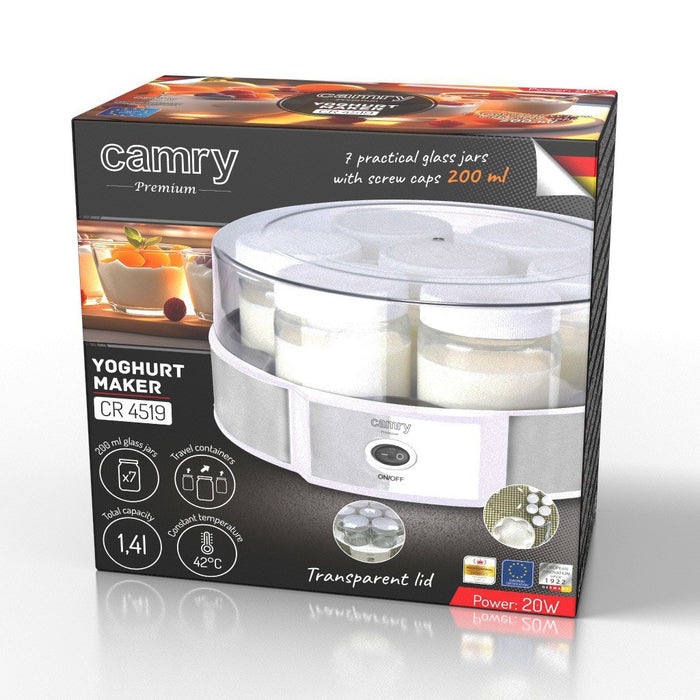 Camry Premium CR 4519 yogurt maker 1.4 L 20 W