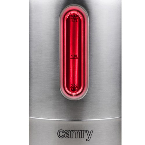 Camry CR 1253 electric kettle 1.7 L Stainless steel 2200 W
