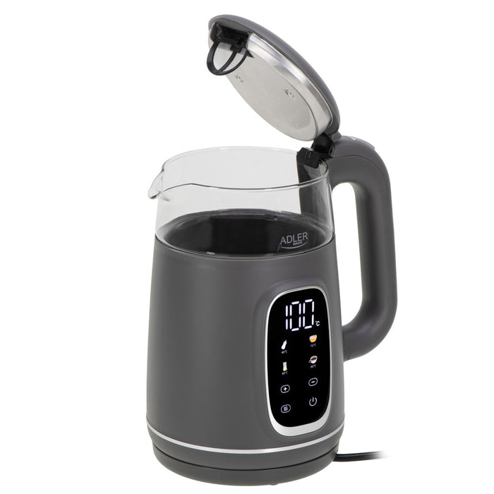 ADLER AD 1305 electric kettle grey silver