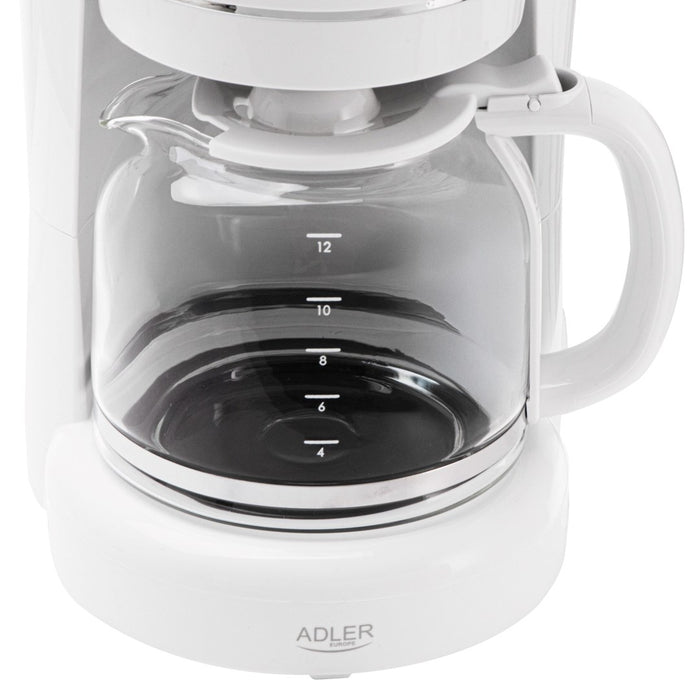 Adler AD 4383w Drip coffee maker for ground coffee 1.5 L white