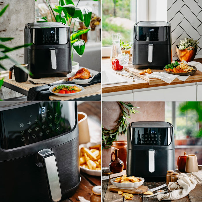 Adler AD 6317 Oil-Free Air Fryer, Black
