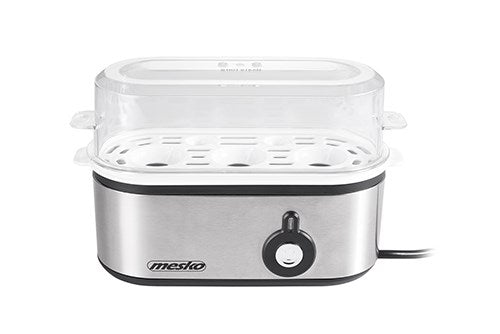Mesko MS 4485 egg cooker 3 egg(s) 210 W Black,Silver,Transparent