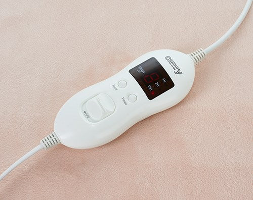 Camry CR 7424 electric blanket 2x60W Beige Fleece