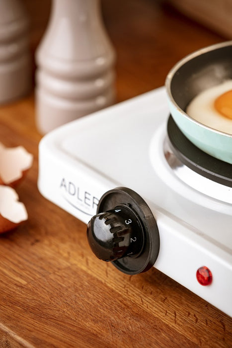 Adler AD 6503 hob White Countertop Sealed plate 1 zone(s)