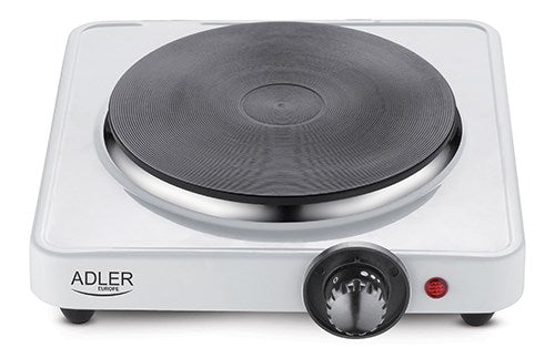 Adler AD 6503 hob White Countertop Sealed plate 1 zone(s)