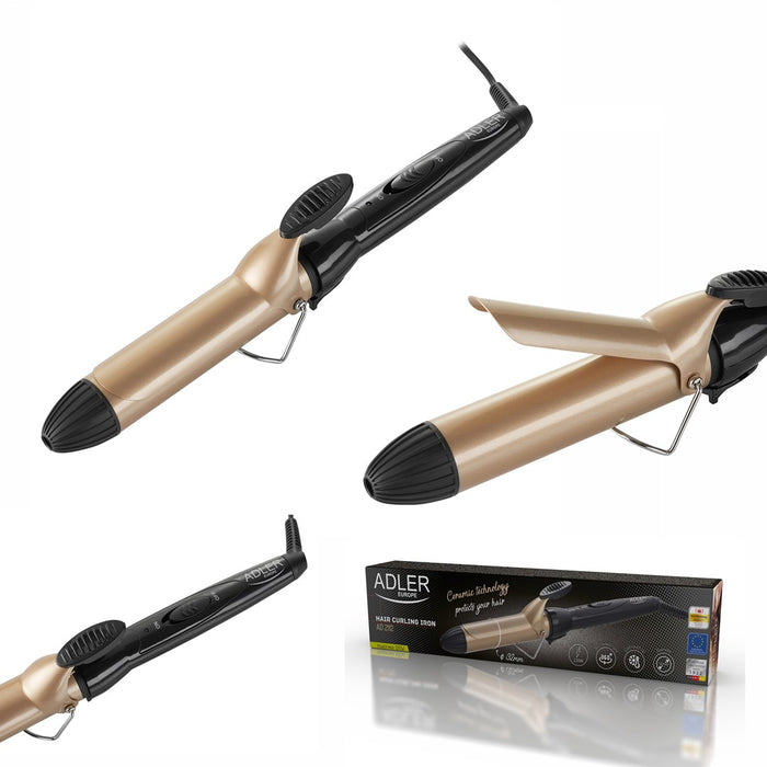 Curling iron Adler AD 2112 Black Rose gold