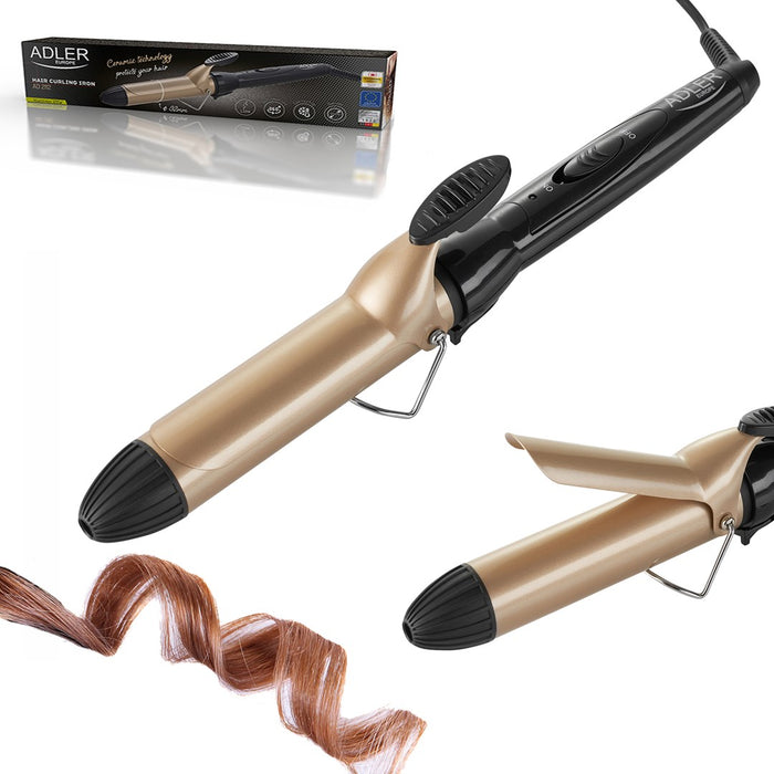 Curling iron Adler AD 2112 Black Rose gold