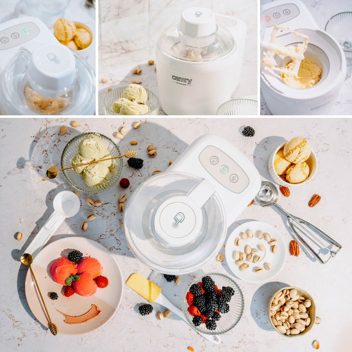 Camry Premium CR 4481 ice cream maker Gel canister ice cream maker 0.7 L 90 W White