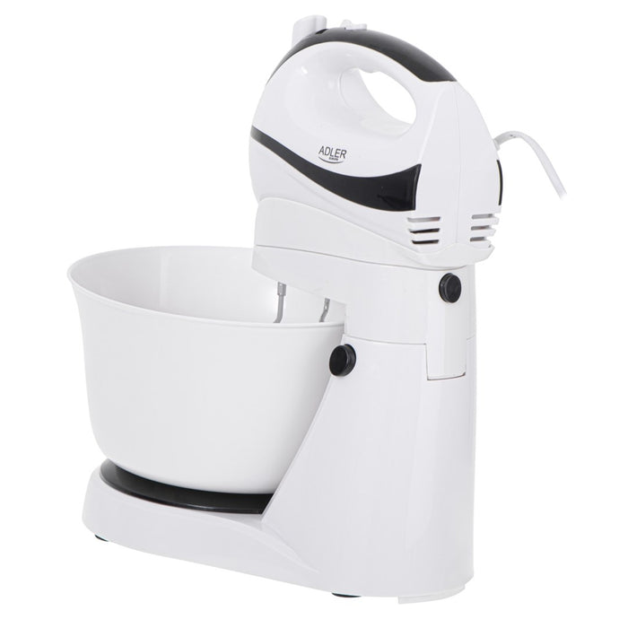Adler AD 4206 Stand mixer Black,White 300 W