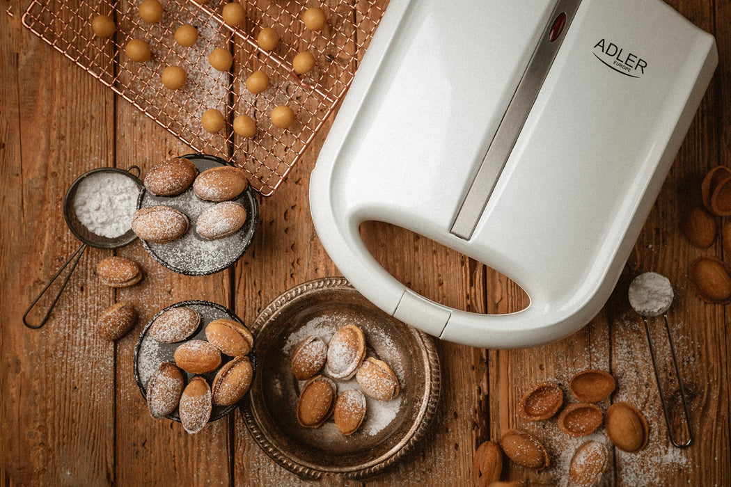 Peanut/cookie toaster (24 pieces) Adler AD 3039 white