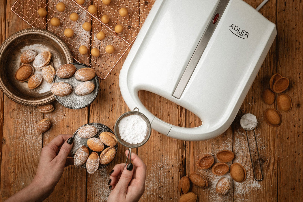 Peanut/cookie toaster (24 pieces) Adler AD 3039 white