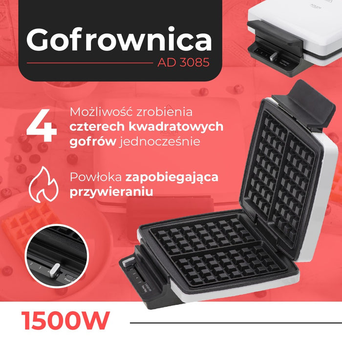 Waffle maker ADLER AD 3085