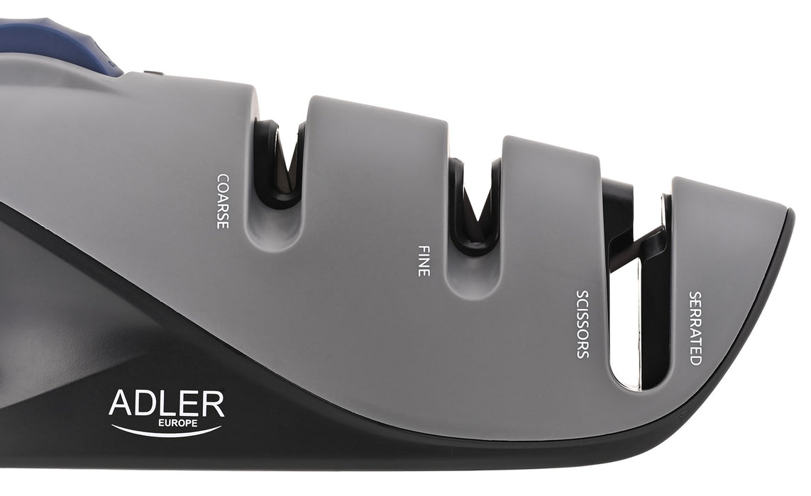 Knife sharpener ADLER AD 4531 Black, Grey