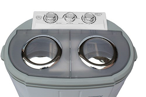 Camry Premium CR 8052 washing machine Top-load 3 kg Grey, White