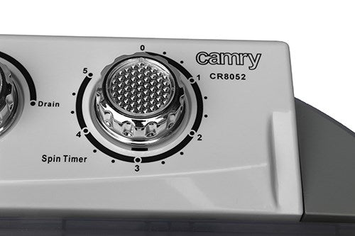 Camry Premium CR 8052 washing machine Top-load 3 kg Grey, White