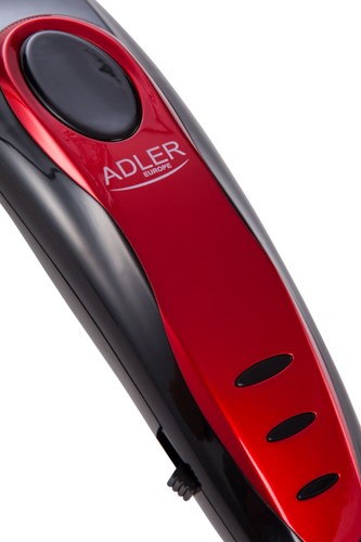 Adler AD 2825 hair trimmers/clipper Black, Red