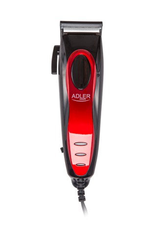 Adler AD 2825 hair trimmers/clipper Black, Red