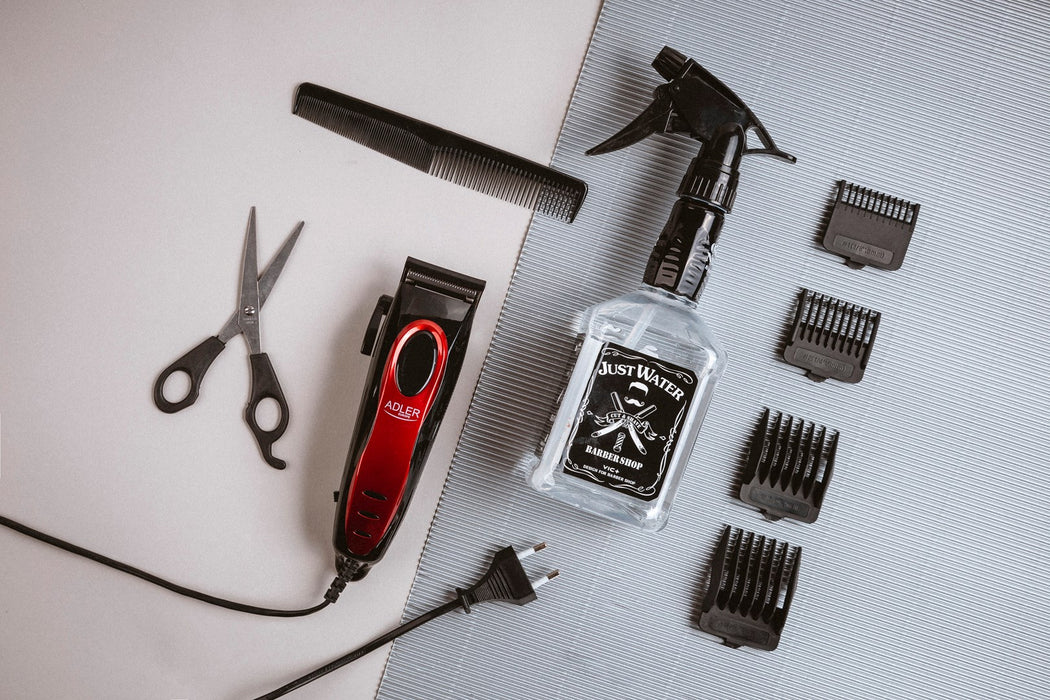 Adler AD 2825 hair trimmers/clipper Black, Red