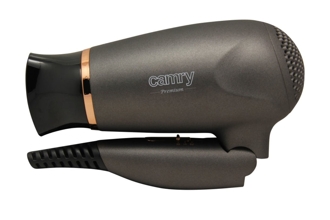 Camry CR 2261 hair dryer Metallic grey, Gold 1400 W
