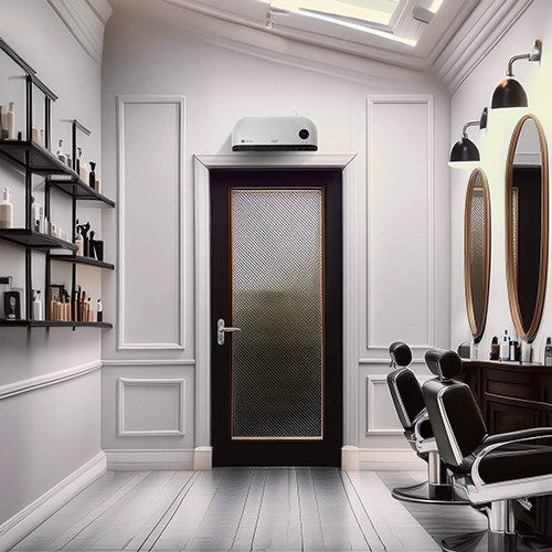 Adler AD 7751 air curtain Black, White 2000 W