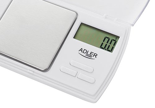 Adler AD 3161 kitchen scale White Rectangle Electronic personal scale