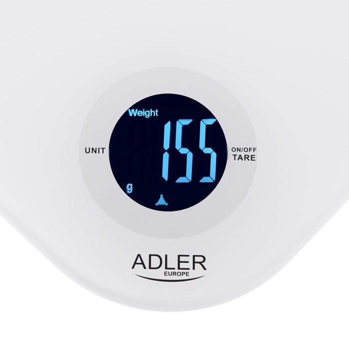 KITCHEN SCALE WHITE ADLER