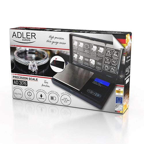 Precision scales ADLER AD 3176 Black