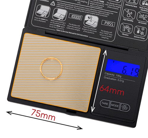 Precision scales ADLER AD 3176 Black