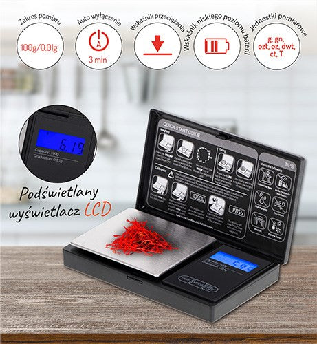 Precision scales ADLER AD 3176 Black
