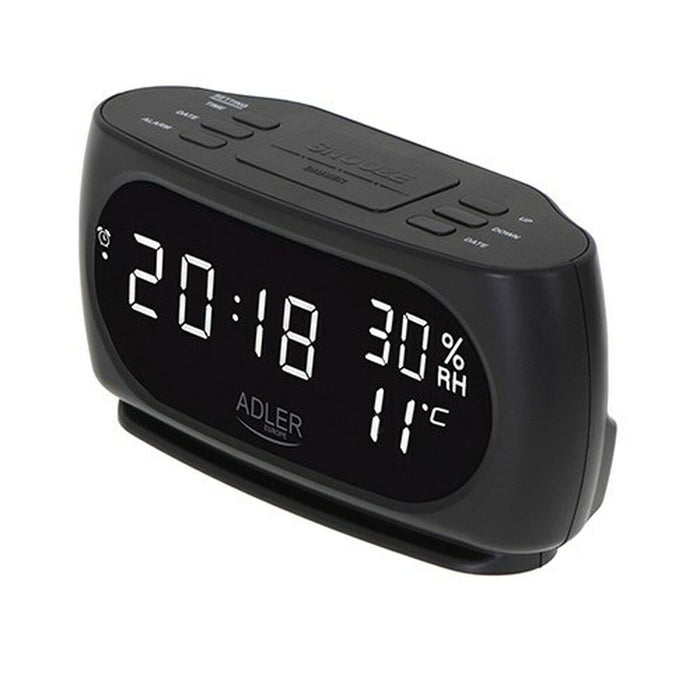 Alarm Clock Adler AD 1186 Black
