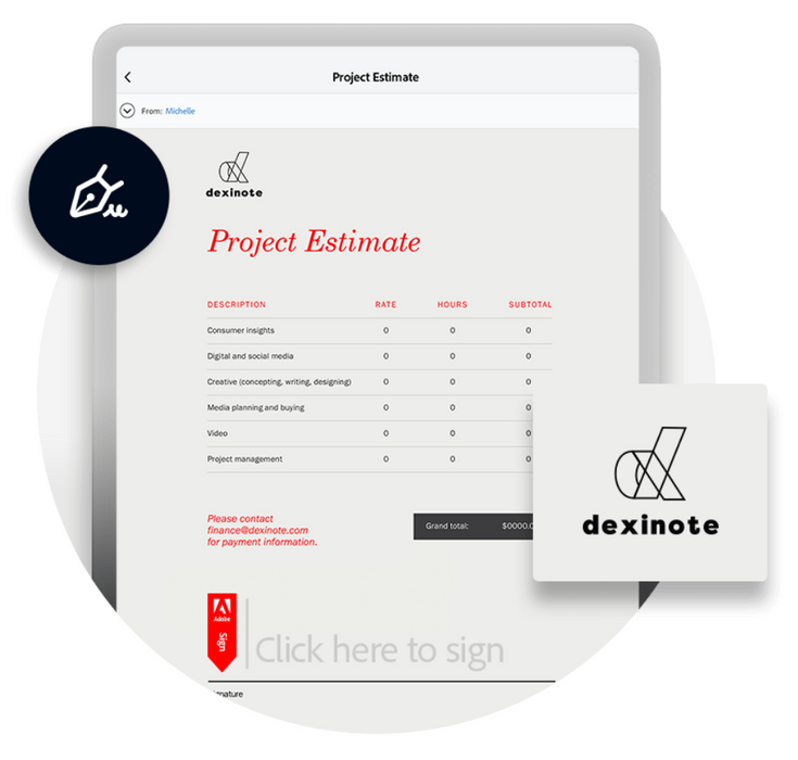 Software Adobe Sign for business, Other, EU English, Subscription New