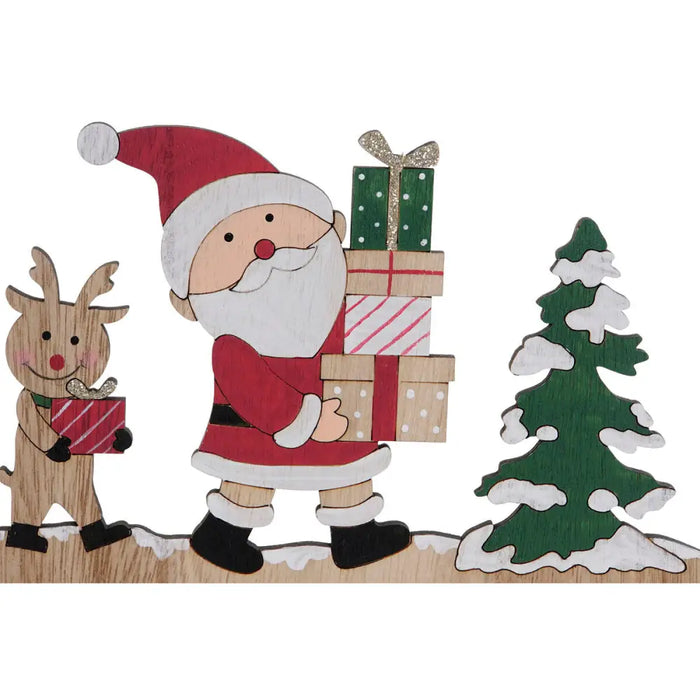 Advent Calendar DKD Home Decor MDF Wood 45 x 1 x 19 cm 45 x 2 x 19 cm (2 Units) - Декорация и Осветление<<<Дом