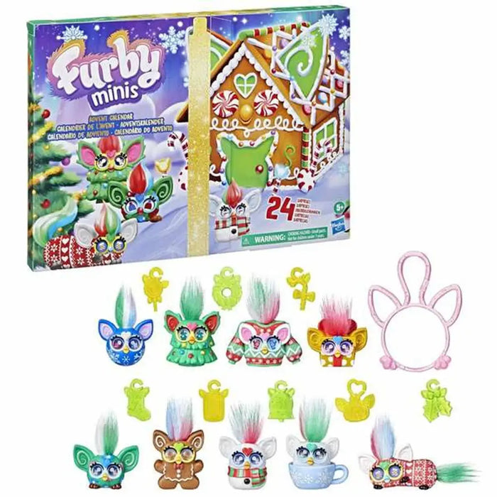 Advent Calendar Furby Minis Polyester ABS PoE Multicolour - Коледни украси<<<Декорация и Осветление<<<Дом