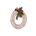 Advent wreathe 29 x 12 x 30 cm Metal champagne - Декорация и Осветление<<<Дом Градина<<<BigBuy&&&Коледни
