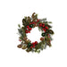 Advent wreathe Home ESPRIT Red Green PVC 50 x 15 x 50 cm - Декорация и Осветление<<<Дом Градина<<<BigBuy&&&Коледни