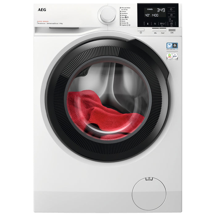 Washing machine AEG LFR61944UE, 1400 rpm, 9.00 kg, A, White