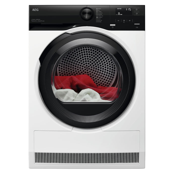 AEG TR7G8BE CONDENSATION Tumble Dryer WITH HEAT PUMP, 8.0 kg